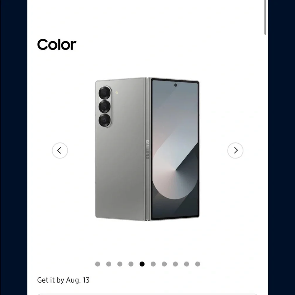 Samsung Smartphone - Silver